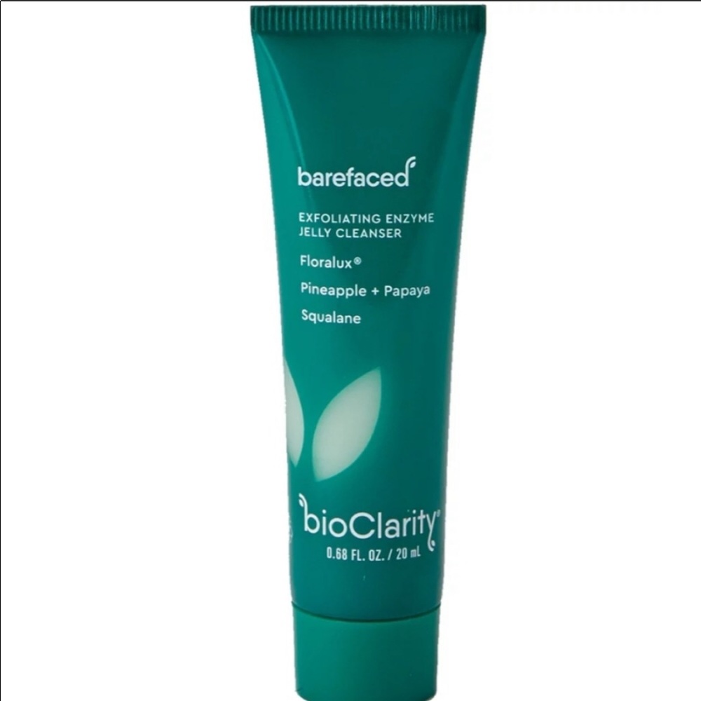 4/$15 Barefaced exfoliating enzyme jelly cleanser